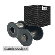 Dunlop 08B-1 BS Simplex Stainless Steel Half Link 1/2 Inch Pitch