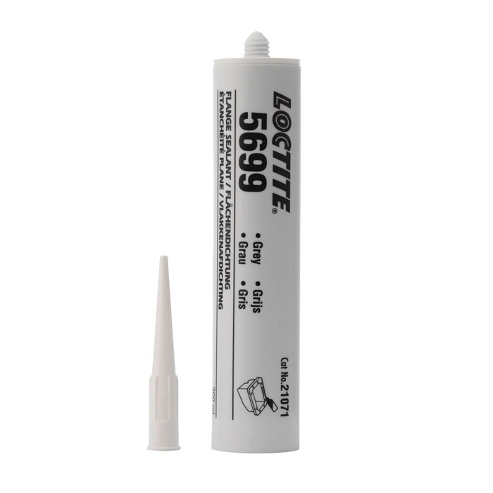 Loctite SI5699 High Performance Water/Glycol Resistant Silicone Grey Gasket Sealant 300ml image 2